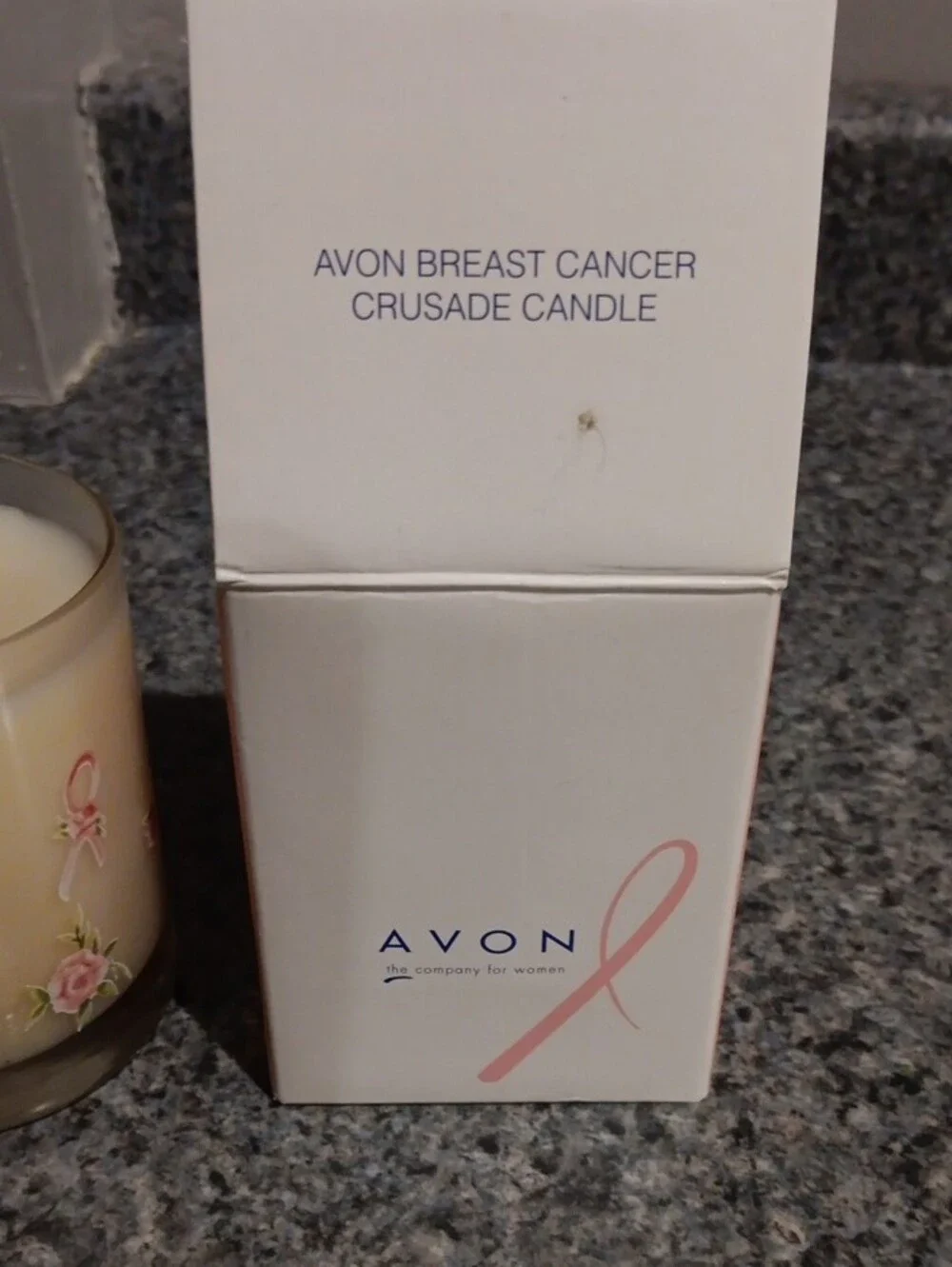 Avon scented candle